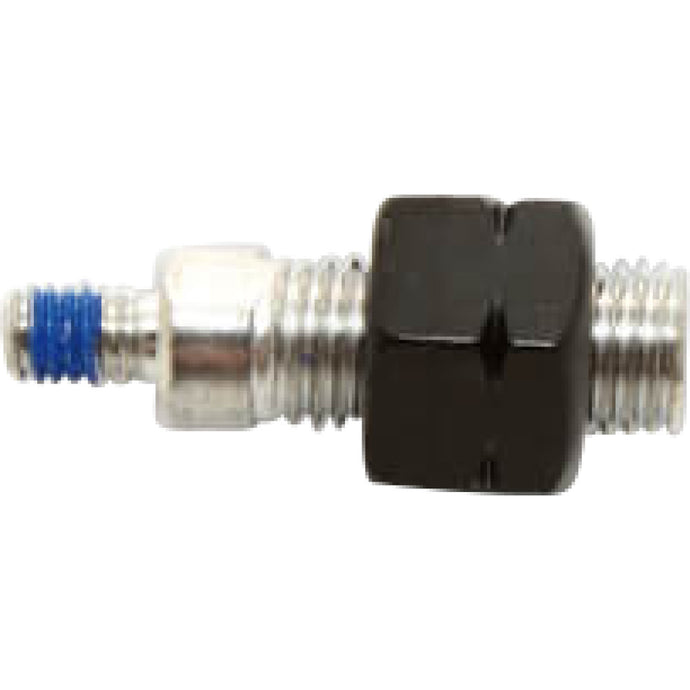 Highsider 304-061 Mirror Adapter - M10 x 1.25 to M6 Left Hand Thread - Black