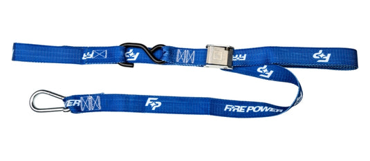 Fire Power 29-13073 1-1/2in. Tie-Down with Soft-Tye - Blue/pr