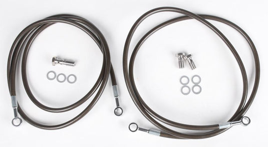 Streamline XP1K-F-SMOKE Front Brake Line Kit - Standard - Smoke