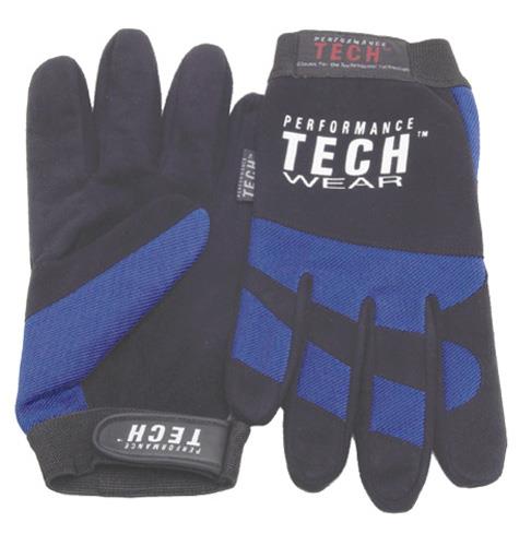 Performance Tools W89000 Tech Wear Mechanic Gloves - Lg