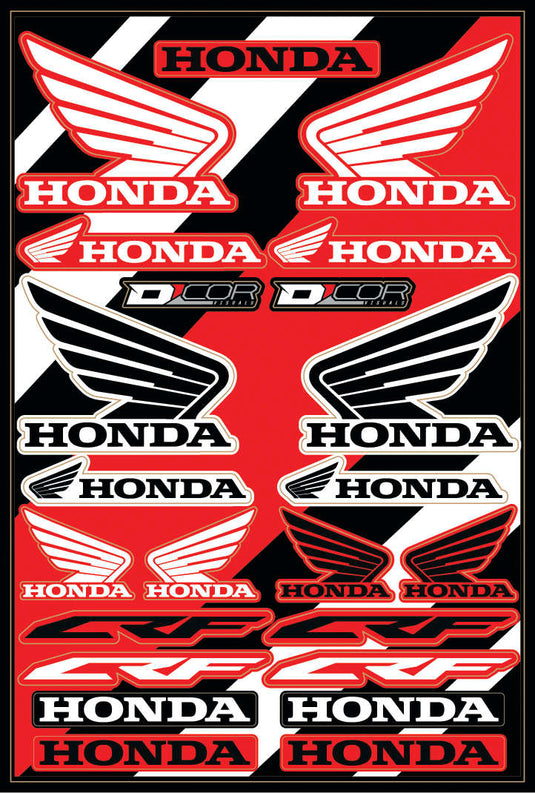 Dcor 40-10-101 Decal Sheet - Honda 2.0