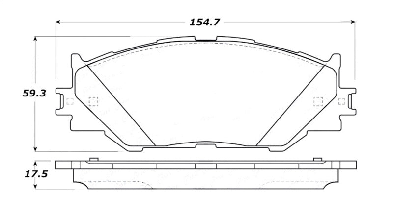 Load image into Gallery viewer, Stoptech 308.11780 ST Street Brake Pads
