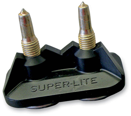 Stud Boy 2513-P3-BLK Super-Lite Pro Series Single Backer Plates - Black - .75in.