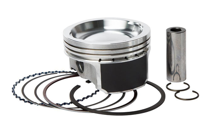 Vertex 24356 Cast Replica Piston Kit - Standard Bore 91.98mm, 10.2:1 Compression