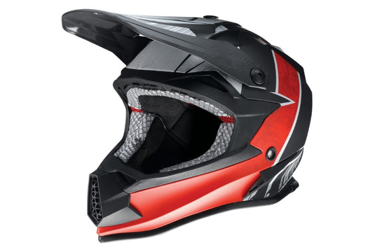 Matte Black/Red