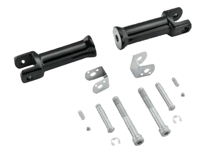 Harddrive 352236 M8 Passenger Peg Mounts - Black