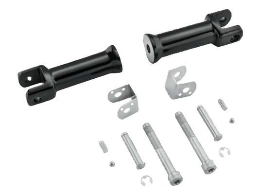 Harddrive 352236 M8 Passenger Peg Mounts - Black