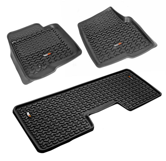 Rugged Ridge 82989.21 RUG Floor Liners - Black