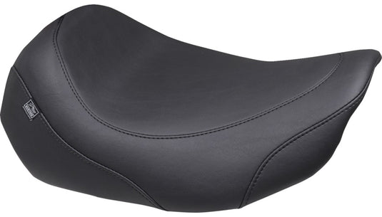 Mustang 88603 Wide Tripper Seat - Black Stitch