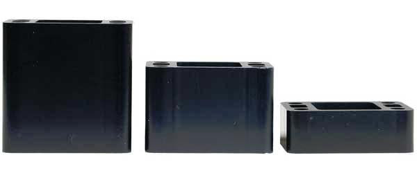 Sp1 SM-08245-3 Handlebar Riser Block for Flat Style Steering Post - 3in. Rise