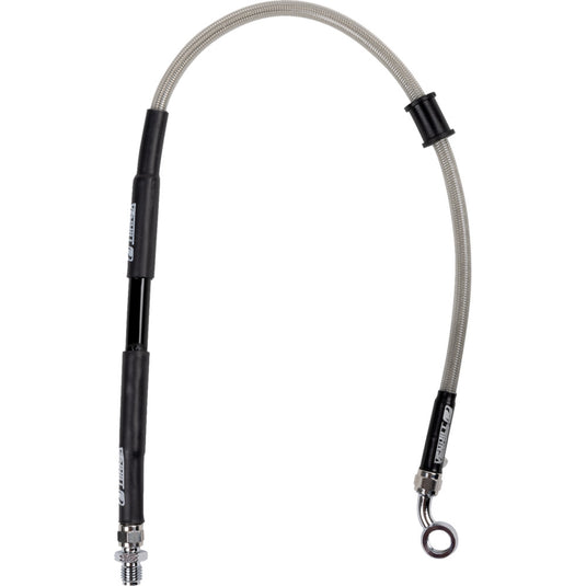 Moose Racing Y01-2-009/P Stainless Steel Braided Brake Line