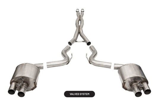 Corsa Performance 21096 COR Cat-Back Variable Sound