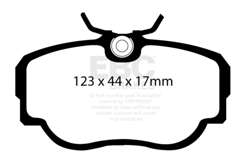 Load image into Gallery viewer, Ebc DP3779C EBC Redstuff Brake Pad Sets
