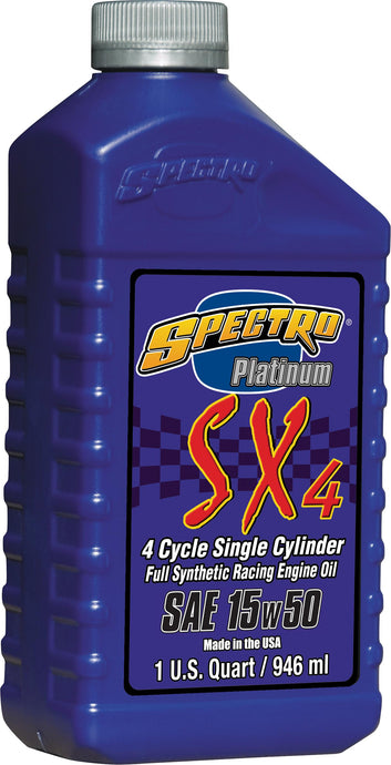 Spectro 310329 Platinum SX4 Full Syn 4T - 15W50 - 1lt.