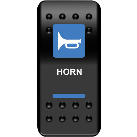 Moose Utility HRN-PWR Horn Rocker Switch - Blue