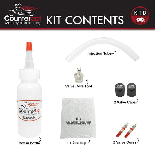 Counteract KIT D CBB Motorcycle Balancing Beads