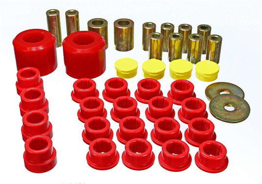 Energy Suspension 3.3196R ES Cntrl Arm Bushings - Red