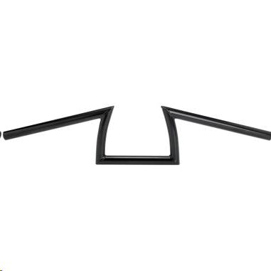 Biltwell Inc. 6001-2016 1in. Keystone Slotted Handlebar - Black Electroplated