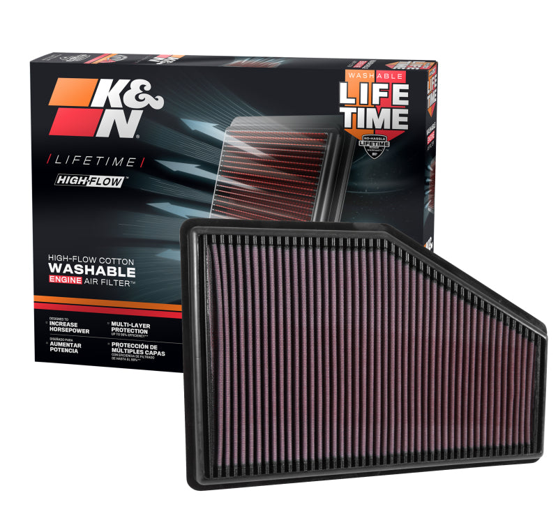 Load image into Gallery viewer, K&amp;N Engineering 33-5049 KN Drop in Air Filters
