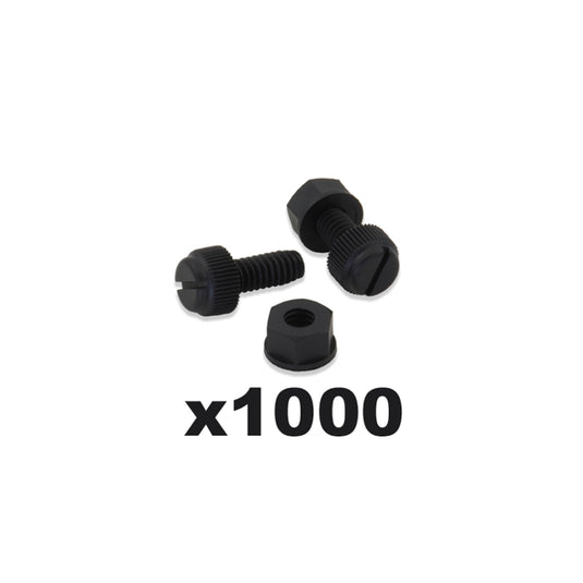 Bolt Mc Hardware LPFB1000 License Plate Bolts/Nut - 1000pk