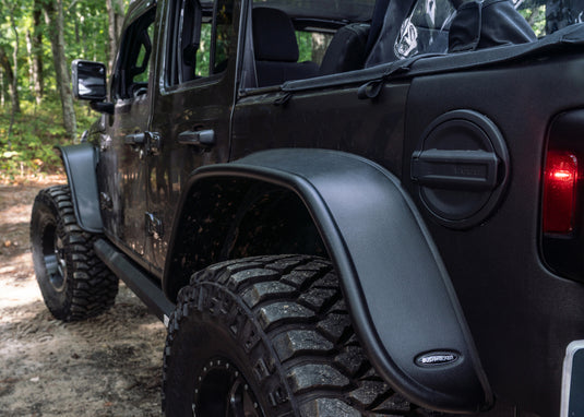 Bushwacker 10923-07 BUS Jeep Flat Style Flares