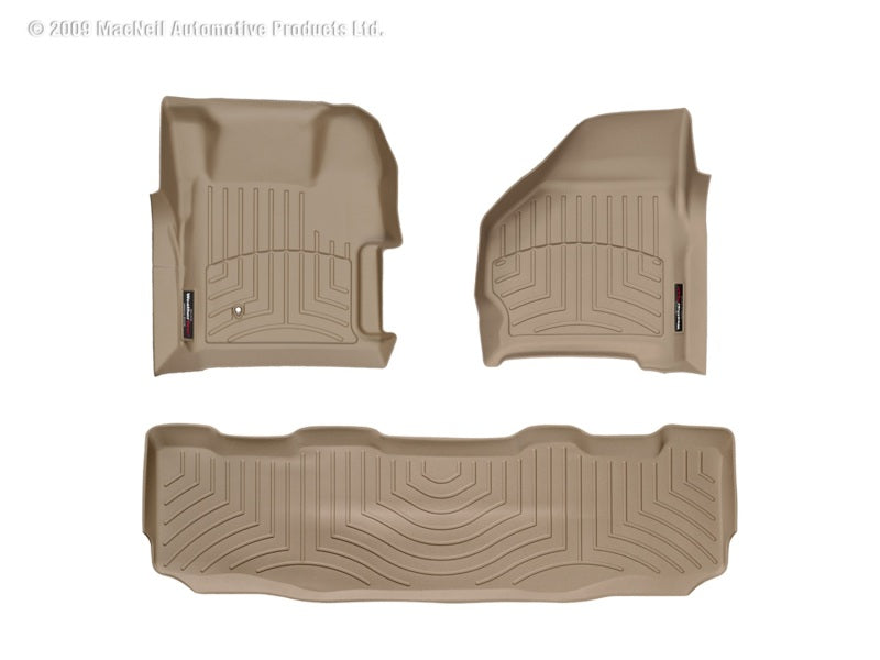 Load image into Gallery viewer, Weathertech 451251-450022 WT FloorLiner - Rear - Tan
