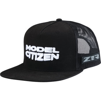 Z1r Model Citizen Hat (One Size Fits Most, Black)