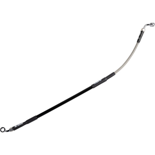 Moose Racing Y01-2-035/P Stainless Steel Braided Brake Line