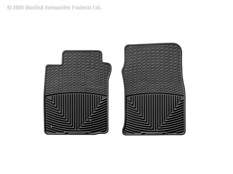 Load image into Gallery viewer, Weathertech W39 WT Rubber Mats - Front - Blk
