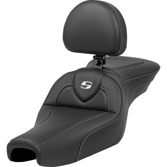 Saddlemen 807-11-185BR Roadsofa CF Seat with Backrest