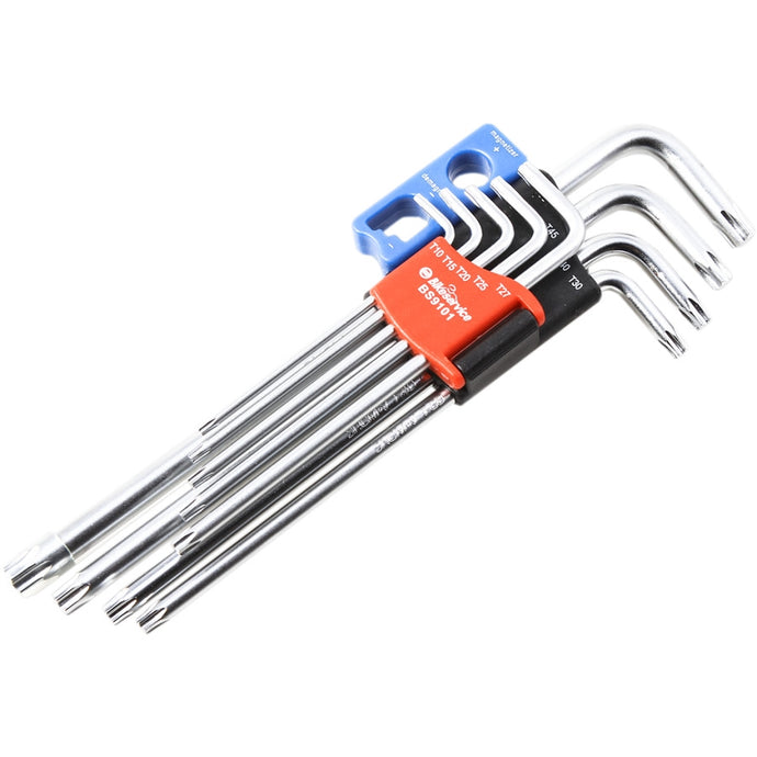 Bikeservice BS9101 Extra Long Magnetic Torx Key Set