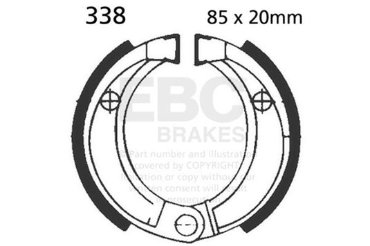 Ebc Powersports 338 EBC FA-SFA-X Brake Pads