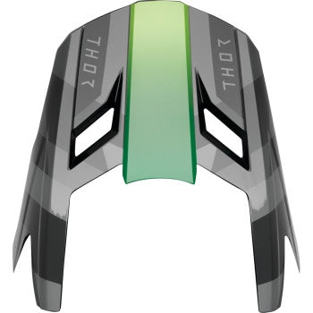 Thor Visor Kit for Fleet Helmet - XS-Md - Black/Green