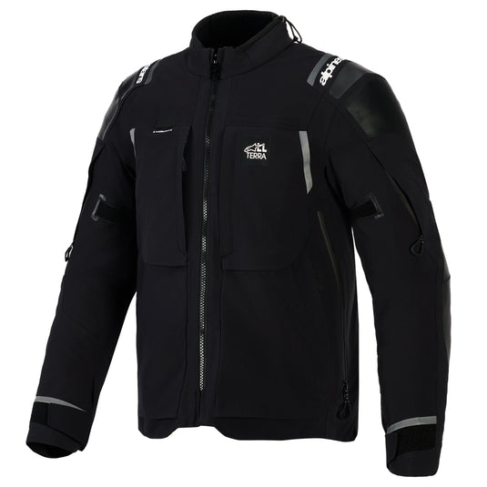 Alpinestars Andes Pro Drystar XF Jacket (Medium, Black/Dark Gray)