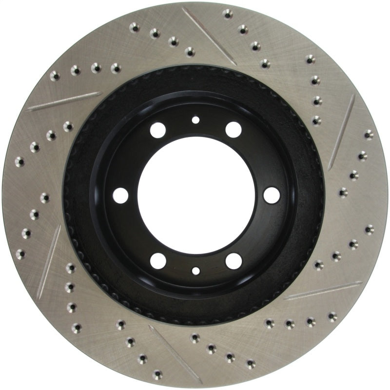 Load image into Gallery viewer, Stoptech 127.44129R ST Slot &amp; Drill Brake Rotors
