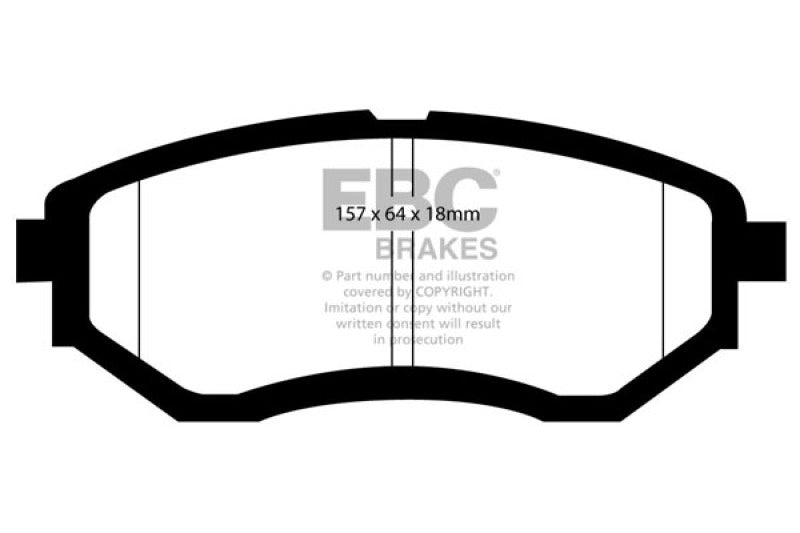 Load image into Gallery viewer, Ebc DP31583C EBC Redstuff Brake Pad Sets

