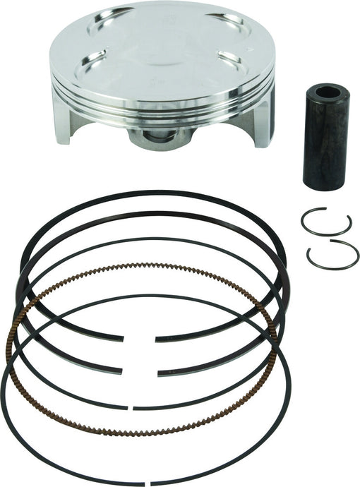 Vertex 24461B Forged Big Bore Piston Kit (470cc) - 2.00mm Oversize to 100.96mm, 12.8:1 Compression