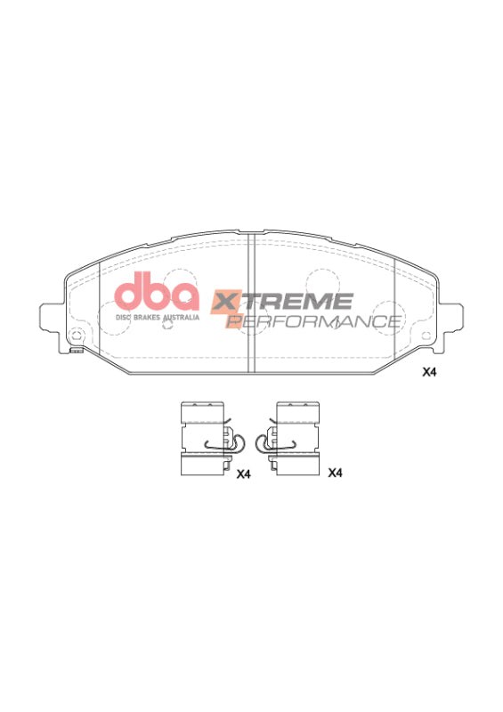 Load image into Gallery viewer, Dba DB15195XP DBA XP Performance Brake Pads
