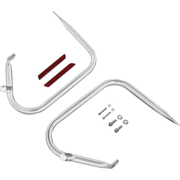 Drag Specialties 0505-1561 Saddlebag Guards - Chrome