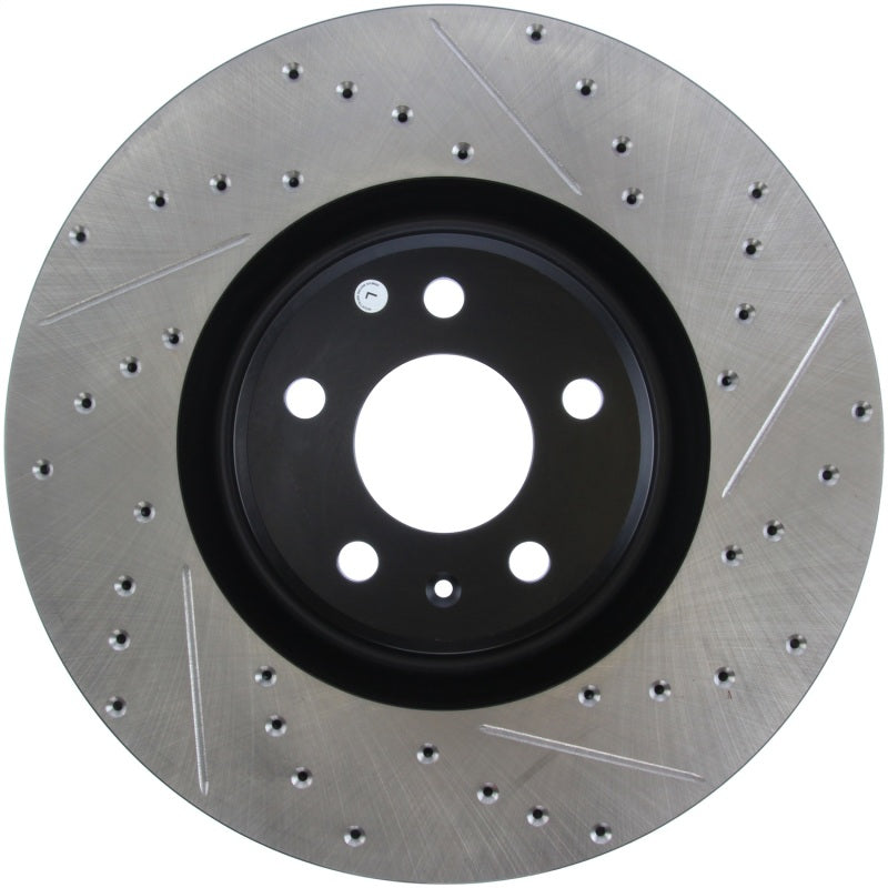 Load image into Gallery viewer, Stoptech 127.33134L ST Slot &amp; Drill Brake Rotors
