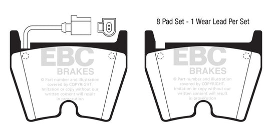 Ebc DP31513/3C EBC Redstuff Brake Pad Sets