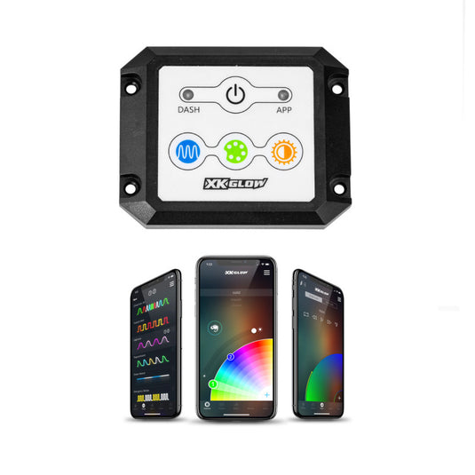 Xkglow XK-CHROME-DM-KIT XKG Moto Controller