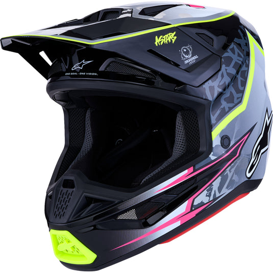 Alpinestars S-M7 Blaster Helmet (XX-Large, Multi)