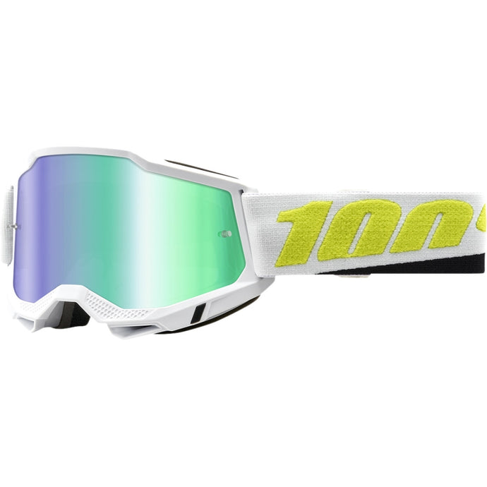 Peyote/White/Neon Green / Green Mirror Lens