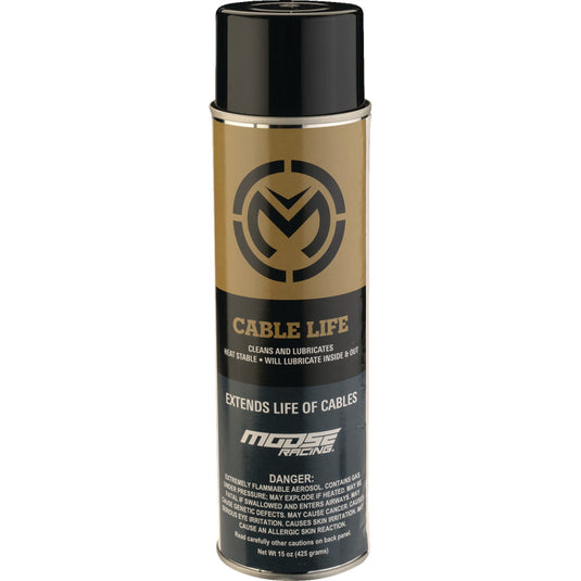 Moose Offroad MALCB241215 Cable Life Lubricant - 15oz net wt
