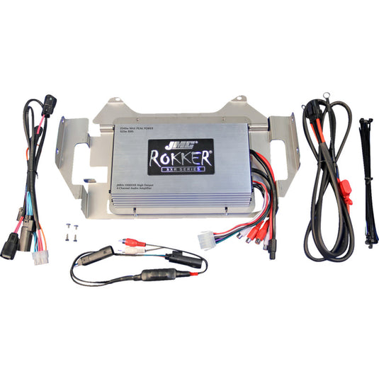 J&M JMA6-1000HC14-SG Rokker 1000XXR Stage-6 2040W 4-Channel Amplifier Kit