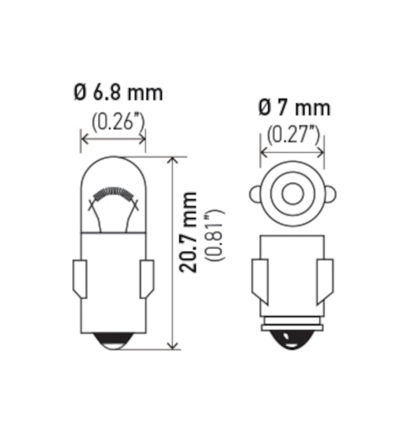 Load image into Gallery viewer, Hella 3899 HELLA Miniature Bulb
