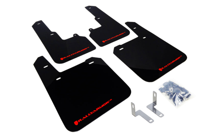 Load image into Gallery viewer, Rally Armor MF36-UR-BLK/RD RAL UR Blk Flap/Rd Logo
