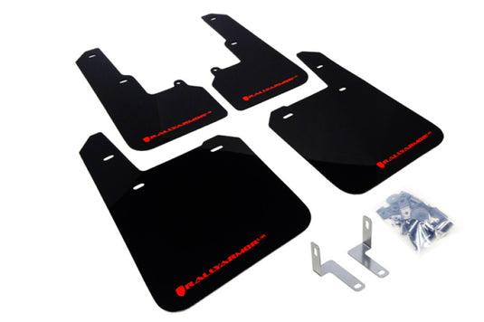 Rally Armor MF36-UR-BLK/RD RAL UR Blk Flap/Rd Logo
