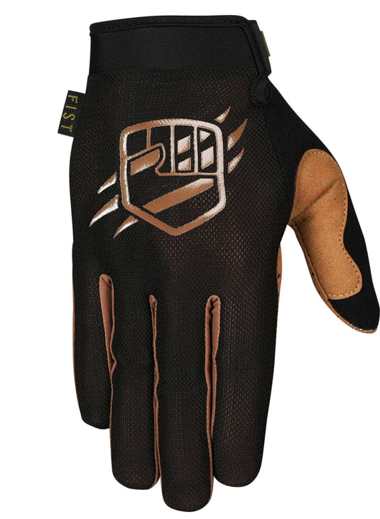Fist Handwear Breezer Stockers Hot Weather Gloves (Medium, Black/Tan)